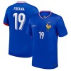 Camiseta de fútbol Francia Fofana 19 Primera Equipación Euro 2024 - Hombre